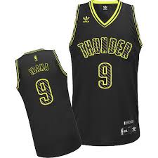 Maillot Alimentation Mode Thunder Ibaka 9 Noir